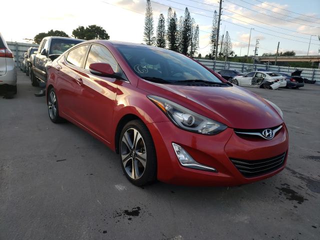 HYUNDAI ELANTRA SE 2014 kmhdh4ah4eu106713