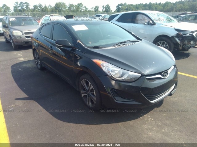 HYUNDAI ELANTRA 2014 kmhdh4ah4eu121146