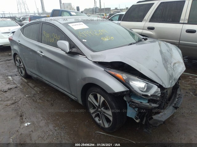 HYUNDAI ELANTRA 2014 kmhdh4ah4eu150064