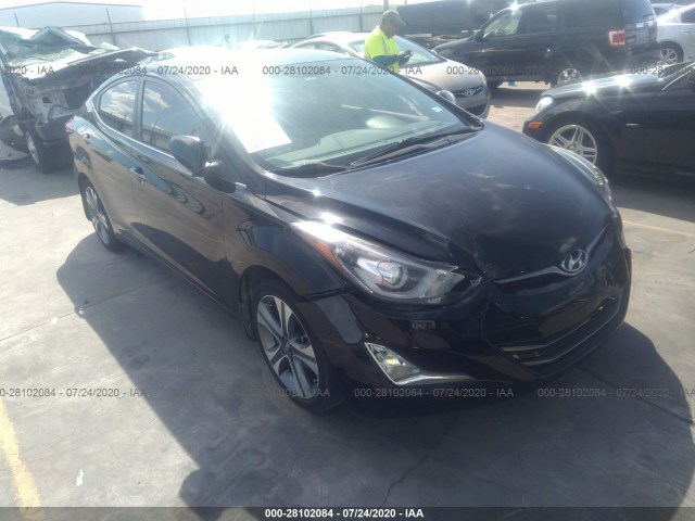 HYUNDAI ELANTRA 2014 kmhdh4ah4eu174591