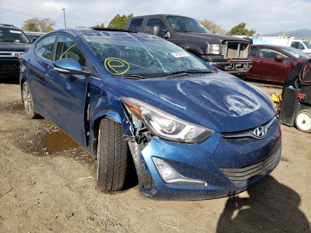 HYUNDAI ELANTRA SE 2015 kmhdh4ah4fu232250