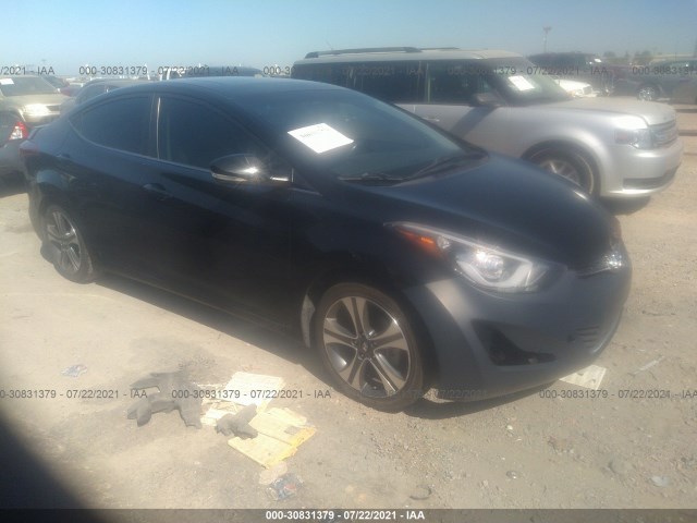 HYUNDAI ELANTRA 2015 kmhdh4ah4fu234614