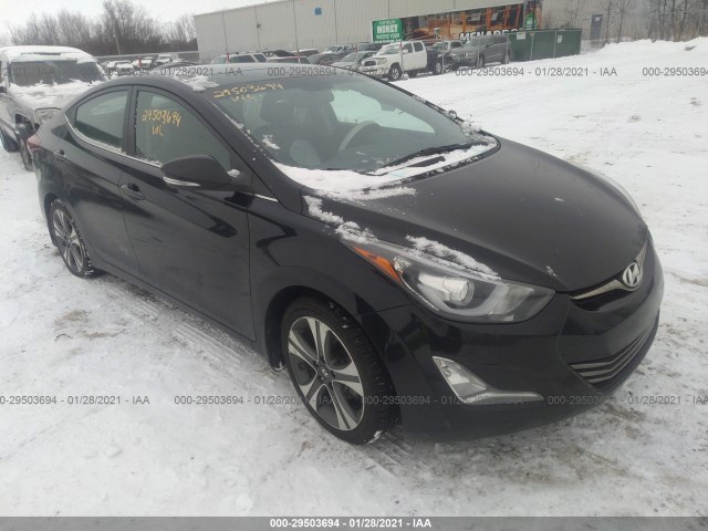 HYUNDAI ELANTRA 2015 kmhdh4ah4fu238372