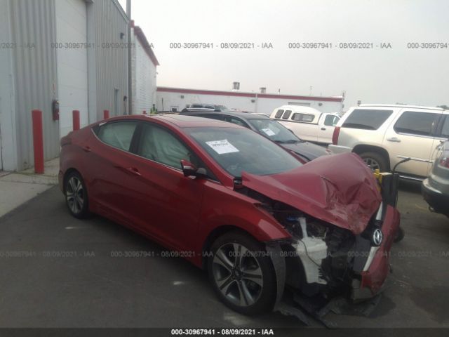 HYUNDAI ELANTRA 2015 kmhdh4ah4fu304872