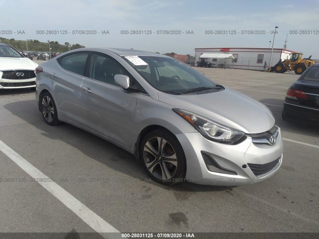 HYUNDAI ELANTRA 2015 kmhdh4ah4fu372332