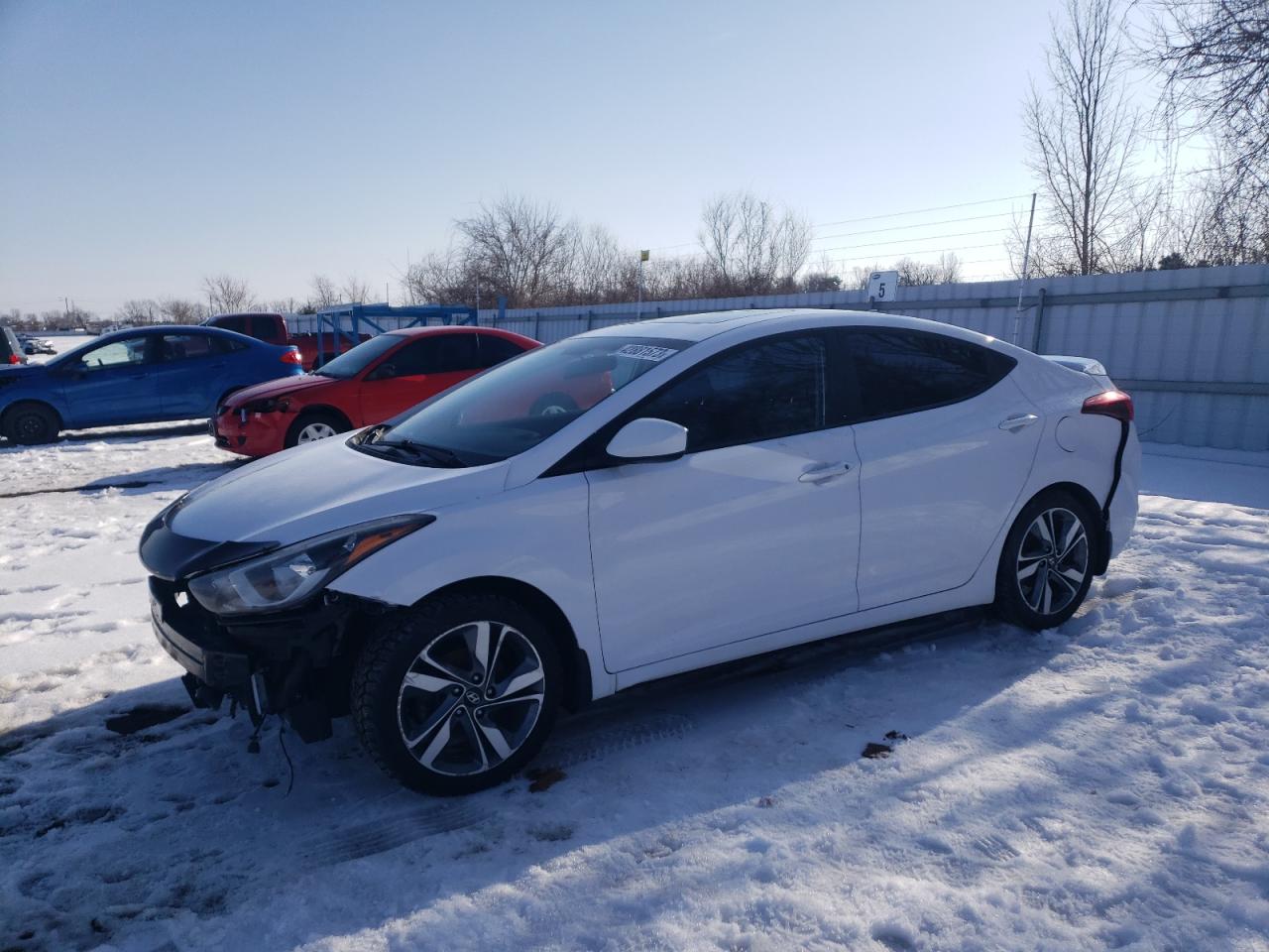 HYUNDAI ELANTRA 2016 kmhdh4ah4gu484047