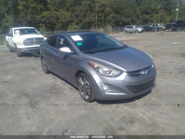 HYUNDAI ELANTRA 2014 kmhdh4ah5eu032802