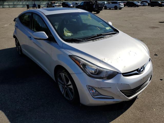 HYUNDAI ELANTRA 2014 kmhdh4ah5eu040074