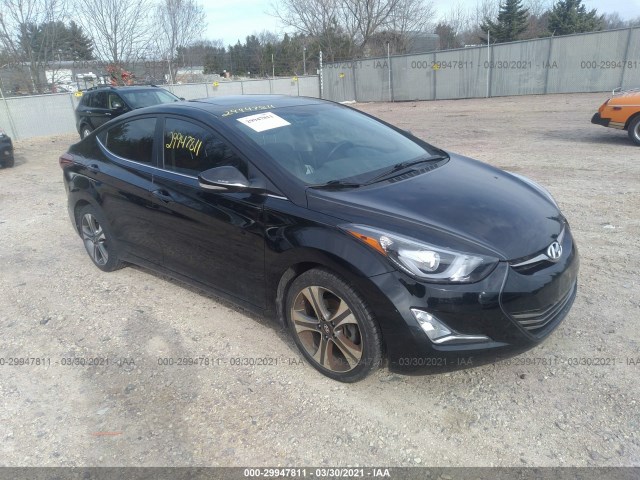 HYUNDAI ELANTRA 2014 kmhdh4ah5eu075486