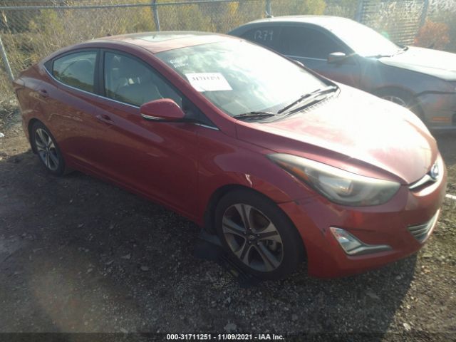 HYUNDAI ELANTRA 2014 kmhdh4ah5eu120698