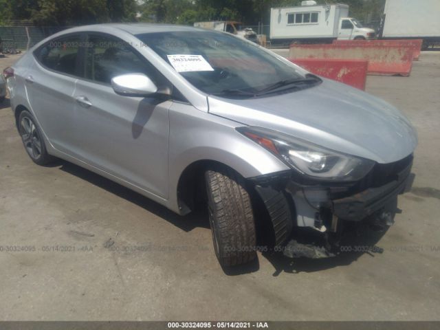 HYUNDAI ELANTRA 2014 kmhdh4ah5eu126629