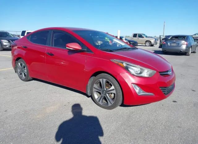 HYUNDAI ELANTRA 2014 kmhdh4ah5eu172901