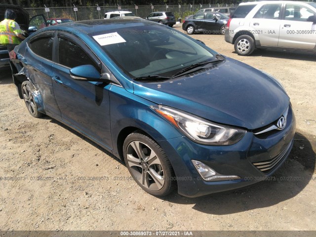 HYUNDAI ELANTRA 2014 kmhdh4ah6eu067266