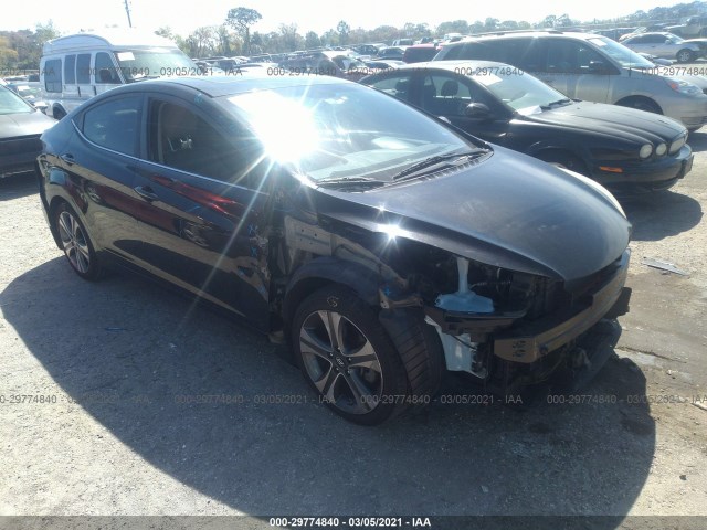 HYUNDAI ELANTRA 2014 kmhdh4ah6eu069907