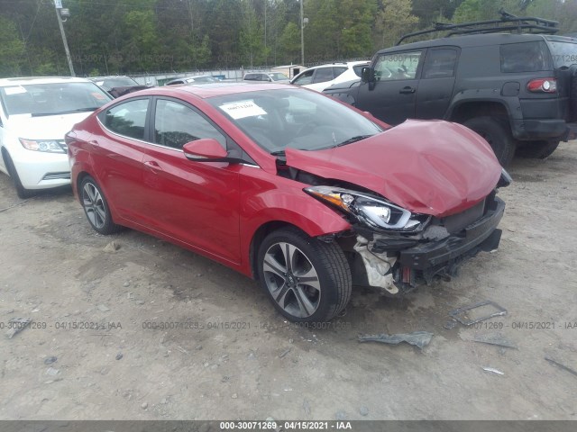 HYUNDAI ELANTRA 2014 kmhdh4ah6eu108205