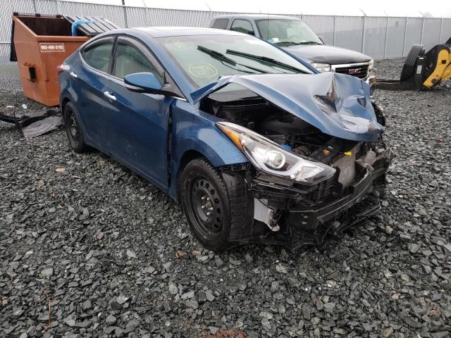 HYUNDAI ELANTRA SE 2014 kmhdh4ah6eu115834