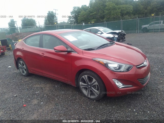 HYUNDAI ELANTRA 2014 kmhdh4ah6eu120418