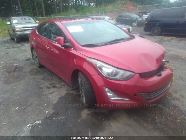 HYUNDAI ELANTRA 2014 kmhdh4ah6eu155234