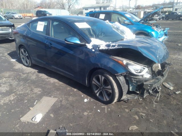 HYUNDAI ELANTRA 2014 kmhdh4ah6eu159140