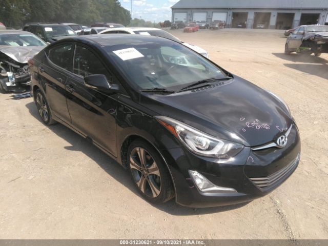 HYUNDAI ELANTRA 2014 kmhdh4ah6eu166847