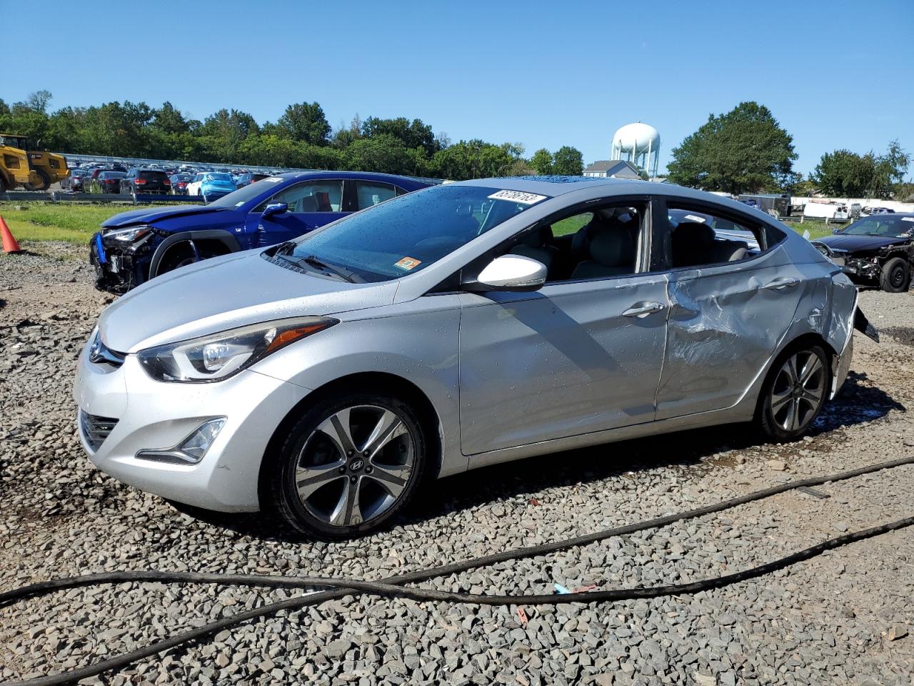 HYUNDAI ELANTRA 2015 kmhdh4ah6fu233173