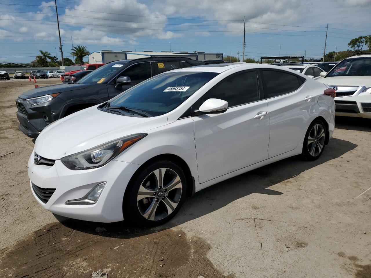 HYUNDAI ELANTRA 2015 kmhdh4ah6fu251401