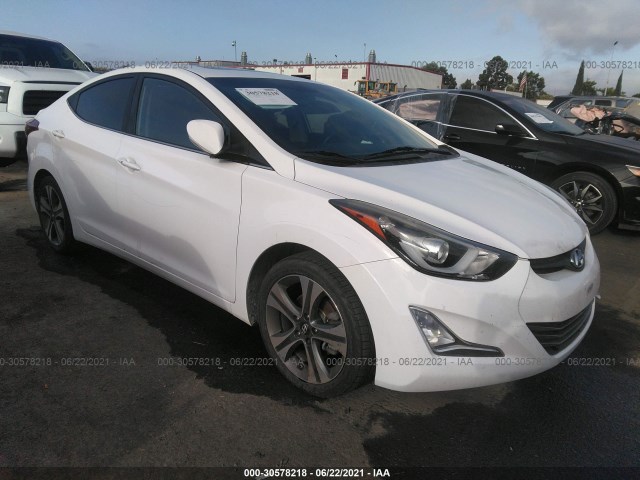 HYUNDAI ELANTRA 2015 kmhdh4ah6fu321155