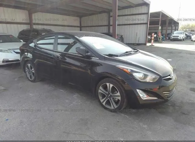 HYUNDAI ELANTRA 2015 kmhdh4ah6fu357685