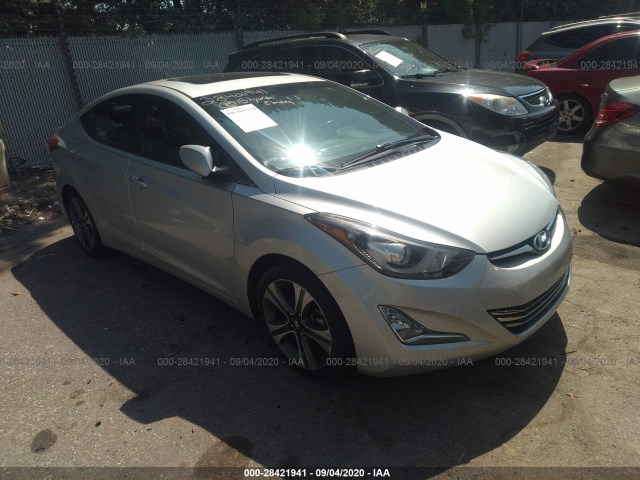 HYUNDAI ELANTRA 2015 kmhdh4ah6fu380724