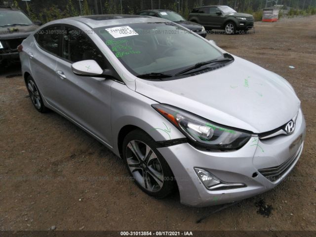 HYUNDAI ELANTRA 2014 kmhdh4ah7eu045180