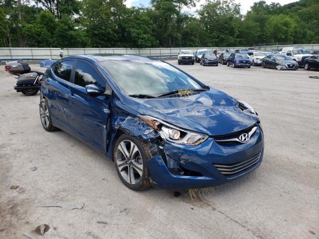 HYUNDAI ELANTRA SE 2014 kmhdh4ah7eu083606