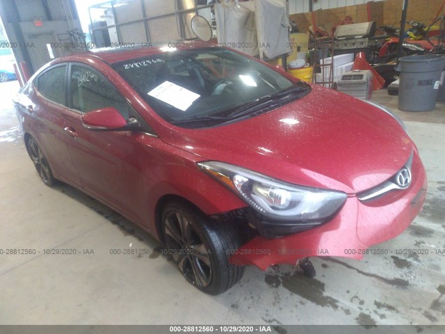 HYUNDAI ELANTRA 2014 kmhdh4ah7eu171295