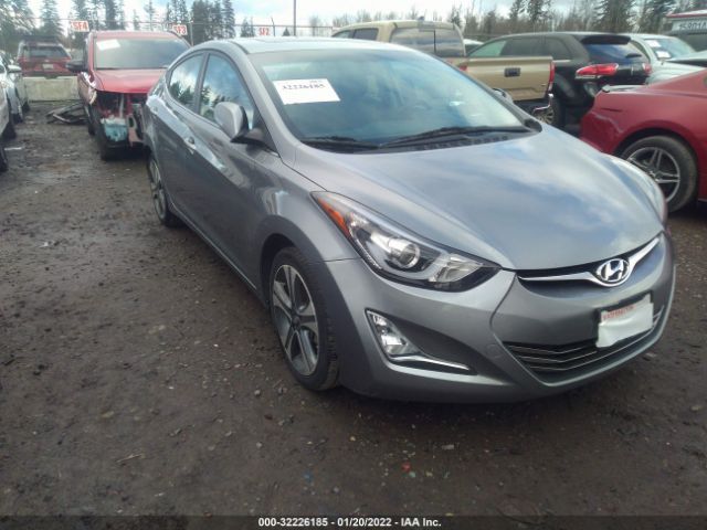 HYUNDAI ELANTRA 2014 kmhdh4ah7eu176898