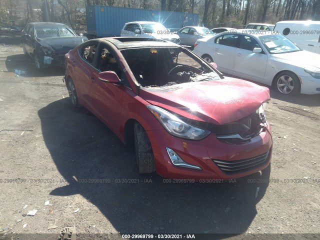 HYUNDAI ELANTRA 2015 kmhdh4ah7fu371305