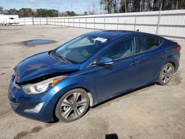 HYUNDAI ELANTRA 2014 kmhdh4ah8eu051117