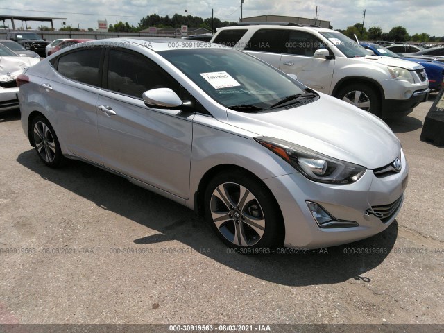 HYUNDAI ELANTRA 2014 kmhdh4ah8eu171550