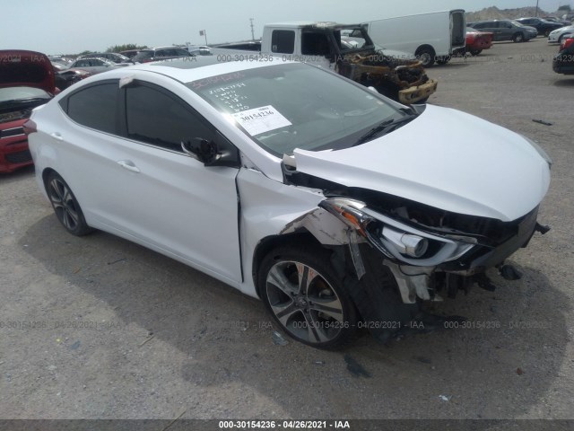 HYUNDAI ELANTRA 2015 kmhdh4ah8fu321237