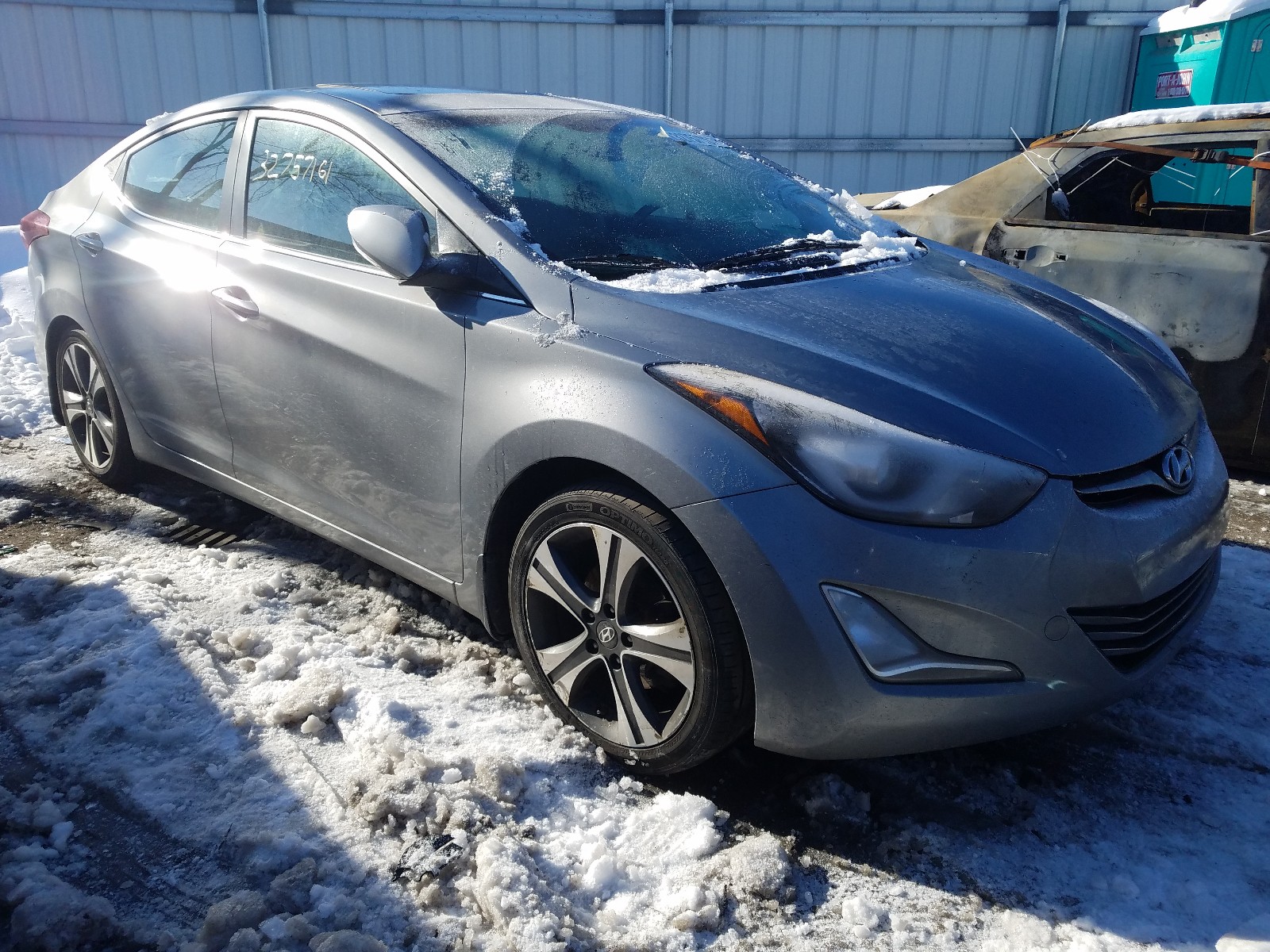 HYUNDAI ELANTRA SE 2015 kmhdh4ah8fu347451