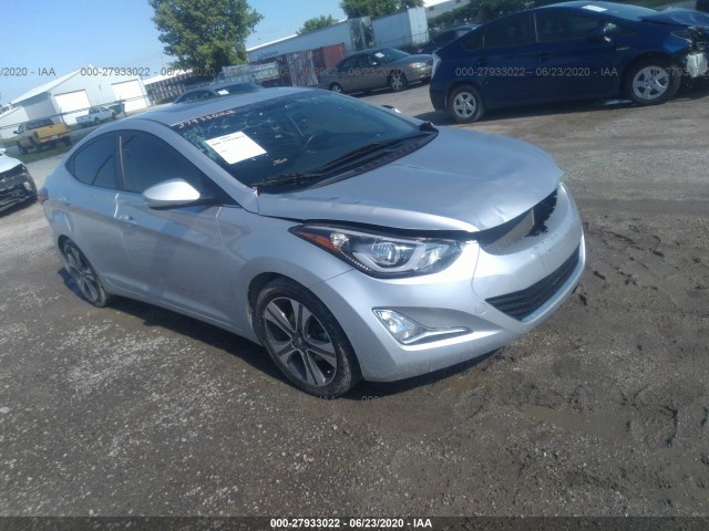 HYUNDAI ELANTRA 2015 kmhdh4ah8fu358126