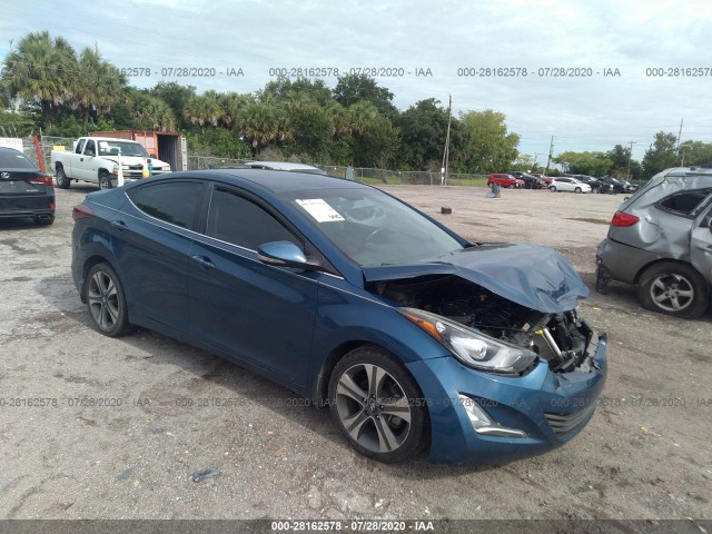 HYUNDAI ELANTRA 2016 kmhdh4ah8gu485587