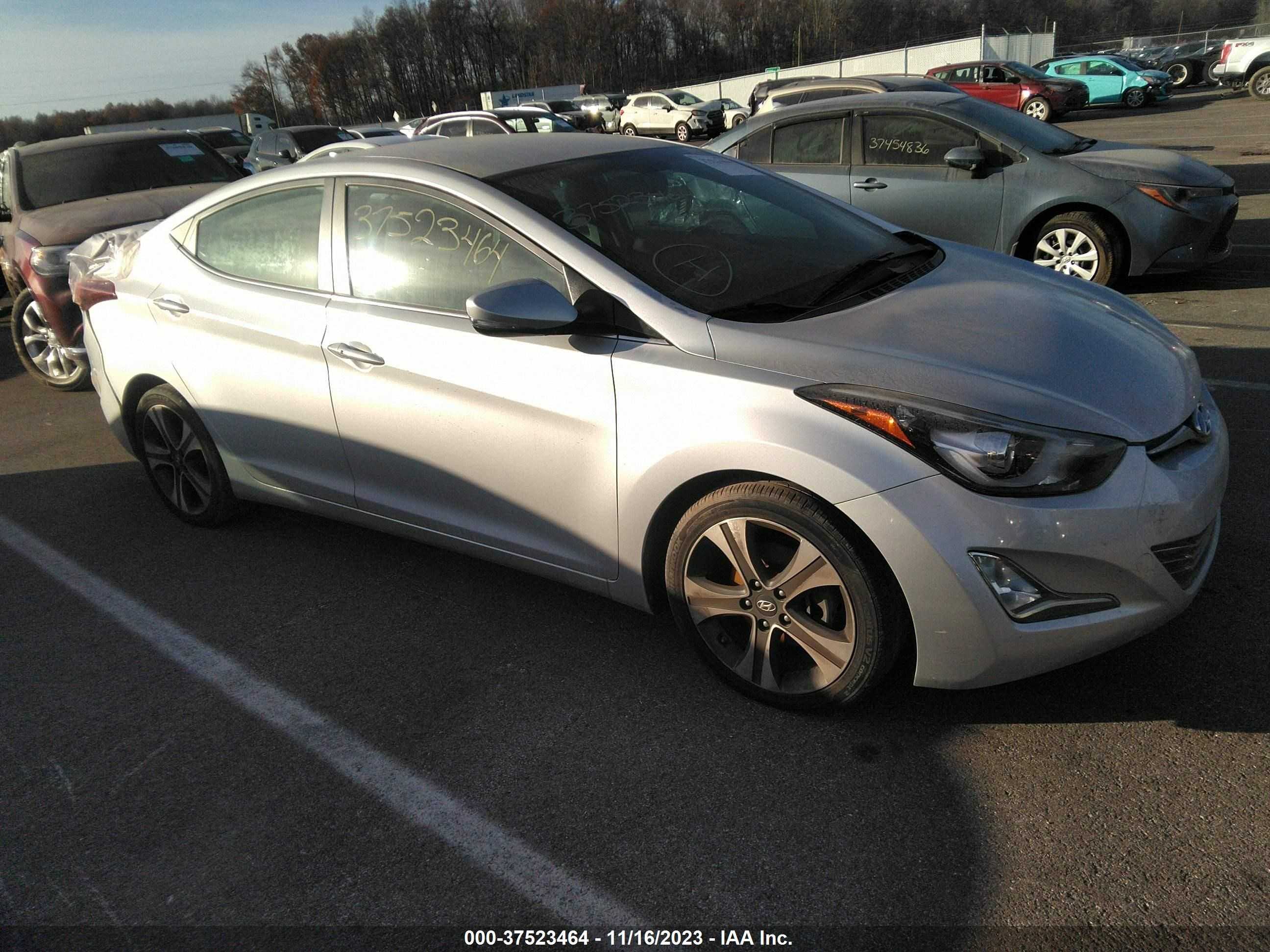 HYUNDAI ELANTRA 2016 kmhdh4ah8gu580764