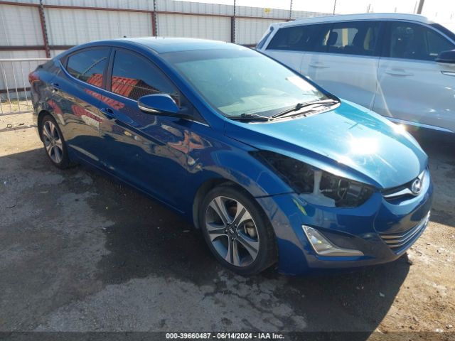 HYUNDAI ELANTRA 2014 kmhdh4ah9eu044564