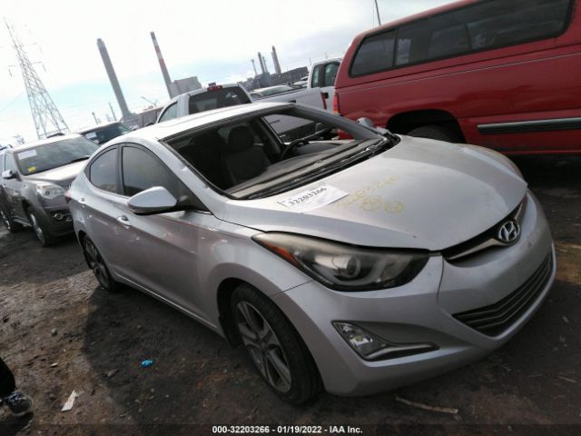 HYUNDAI ELANTRA 2014 kmhdh4ah9eu077273