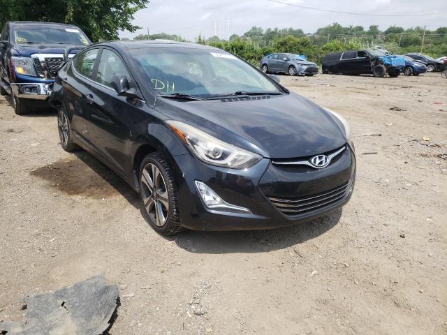 HYUNDAI ELANTRA 2014 kmhdh4ah9eu095501