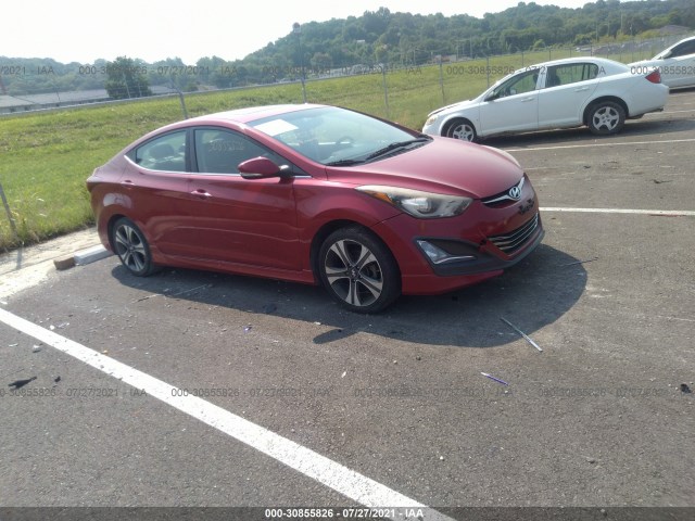 HYUNDAI ELANTRA 2014 kmhdh4ah9eu107212