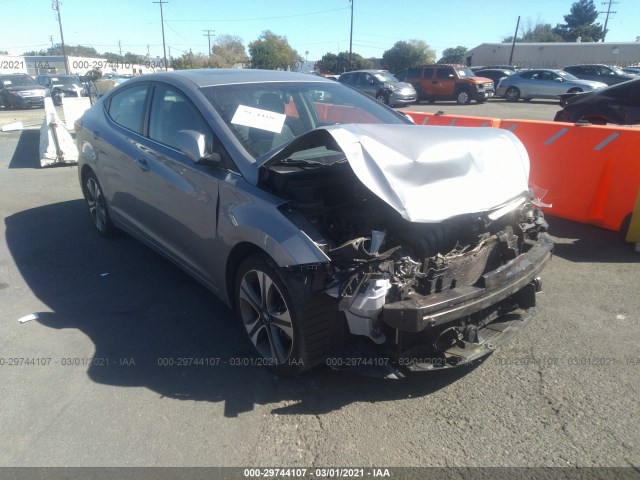 HYUNDAI ELANTRA 2014 kmhdh4ah9eu127685