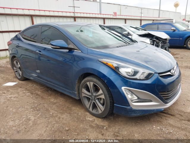 HYUNDAI ELANTRA 2015 kmhdh4ah9fu227061