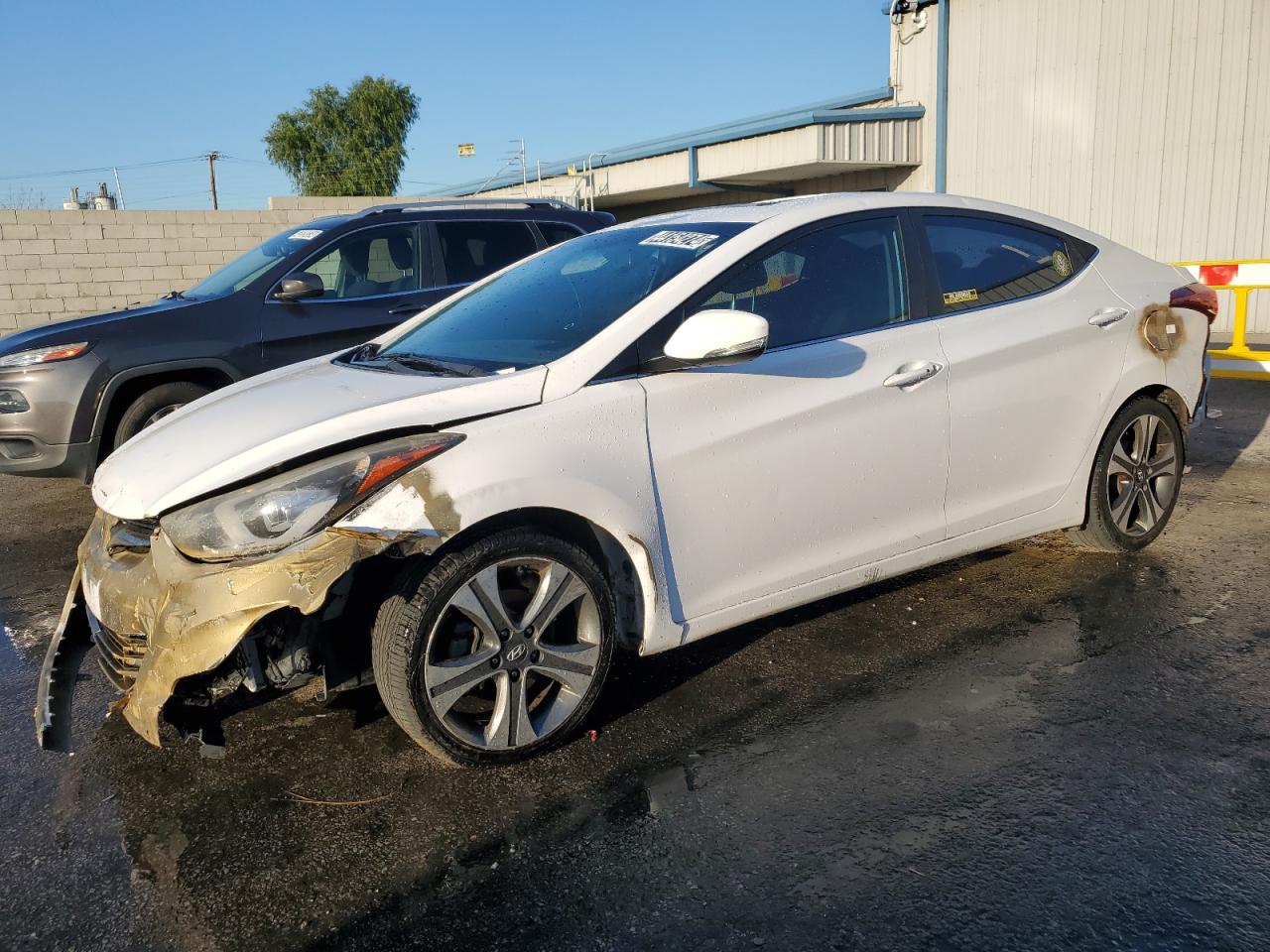 HYUNDAI ELANTRA 2015 kmhdh4ah9fu250274