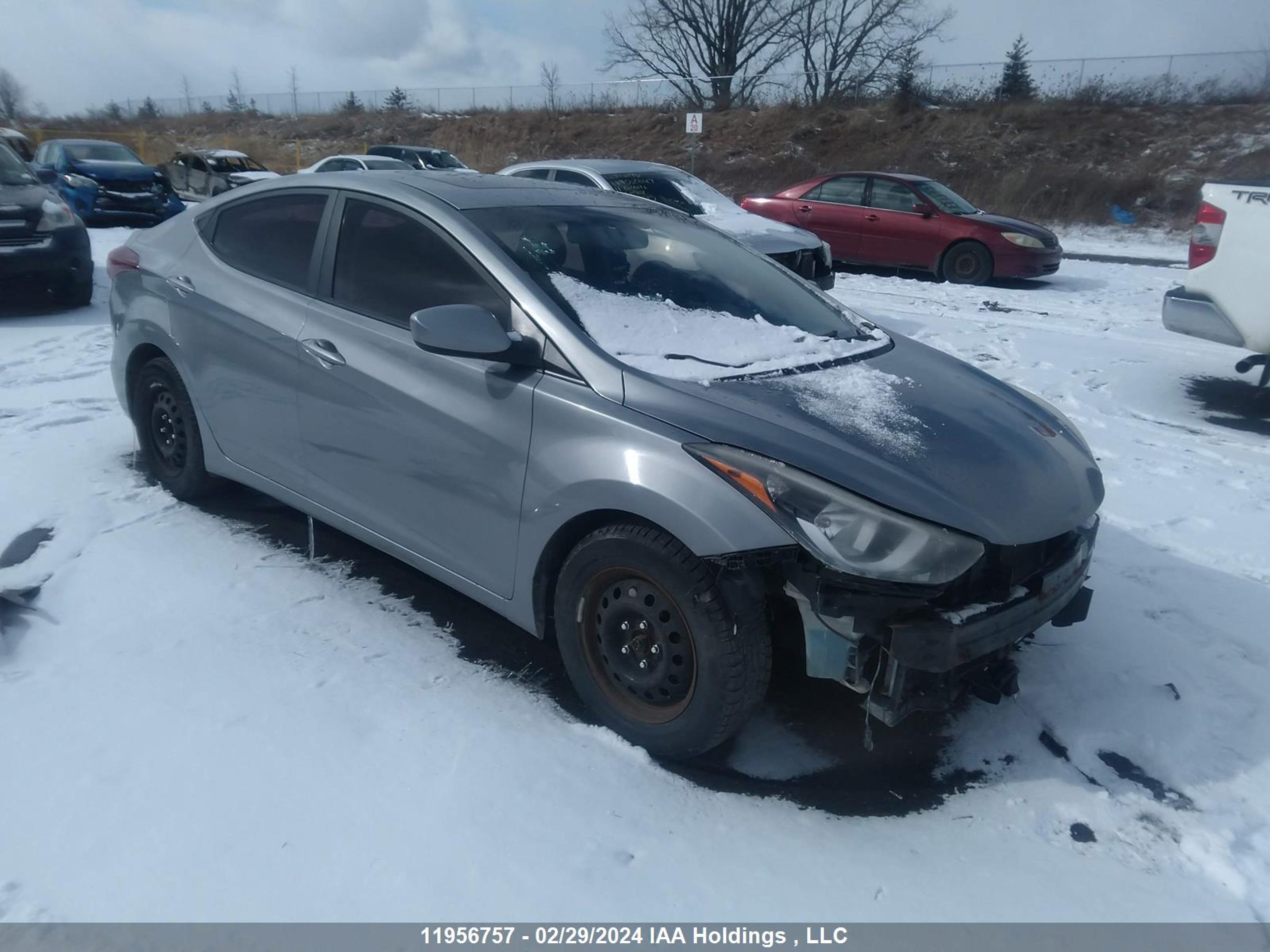 HYUNDAI ELANTRA 2015 kmhdh4ah9fu265566