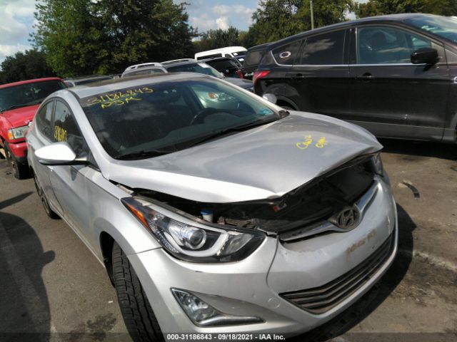 HYUNDAI ELANTRA 2015 kmhdh4ah9fu284098